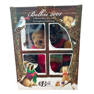 Vintage Belkie Bear 2001 In Box With COA Limited Edition Teddy Bear EXCELLENT